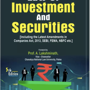 Law of Investments and Securities by S.R. Myneni – 5th Edition 2024